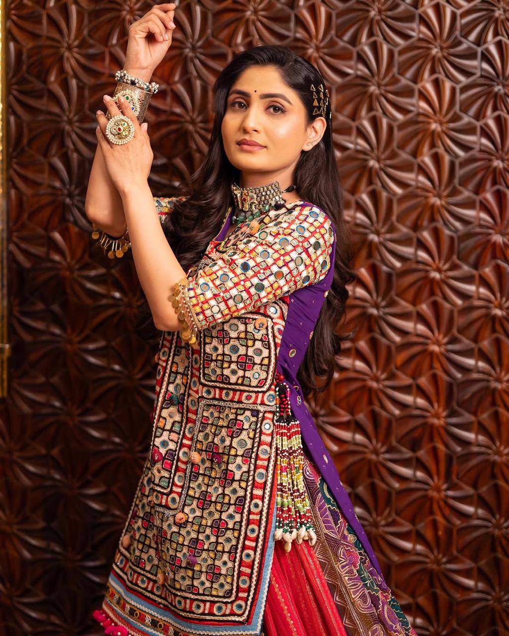 SPECIAL CELEBRITY TRENDING NAVRATRI SPECIAL CHANIYA CHOLI β€οΈπ